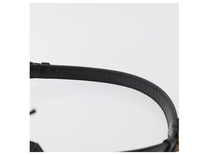 Noe LOUIS VUITTON Borsa a Spalla Petit Noé Epi Nera M44102 LV Auth 175772 Nero - vista 8