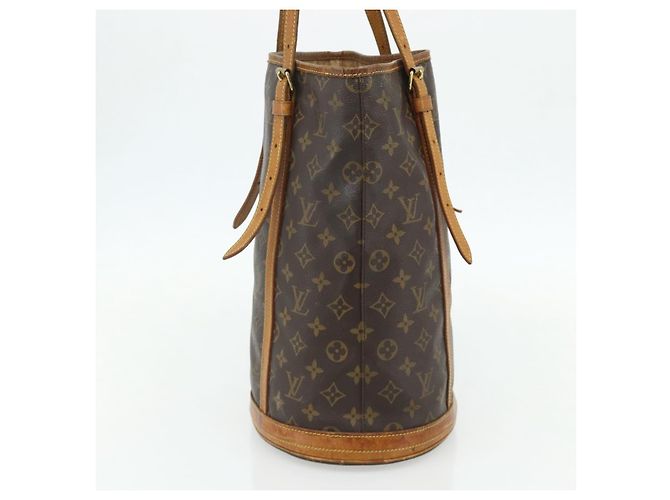 LOUIS VUITTON Borsa a Spalla Monogram Bucket GM M42236 Auth LV YKZ1277 Monogramma - vista 4