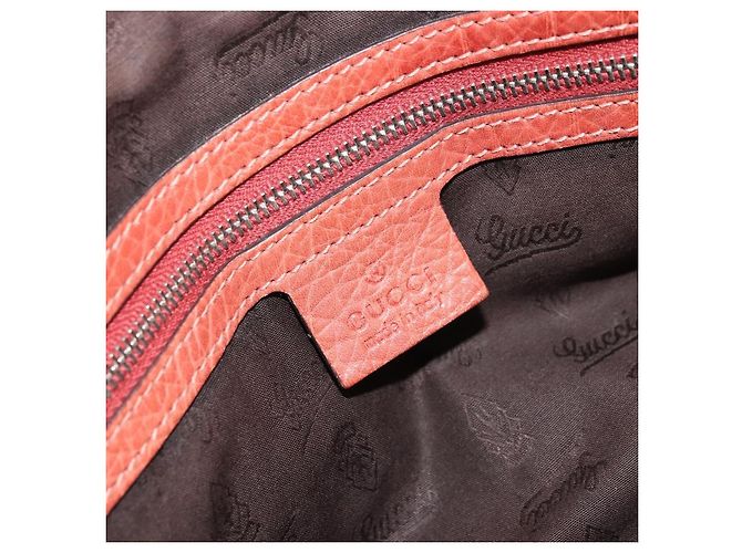 Gucci Bamboo Tote Bag Leder Rosa Silber 232947 Auth 164494 Pink - Ansicht 19