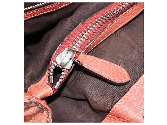 Gucci Bamboo Tote Bag Leder Rosa Silber 232947 Auth 164494 Pink - Ansicht 23