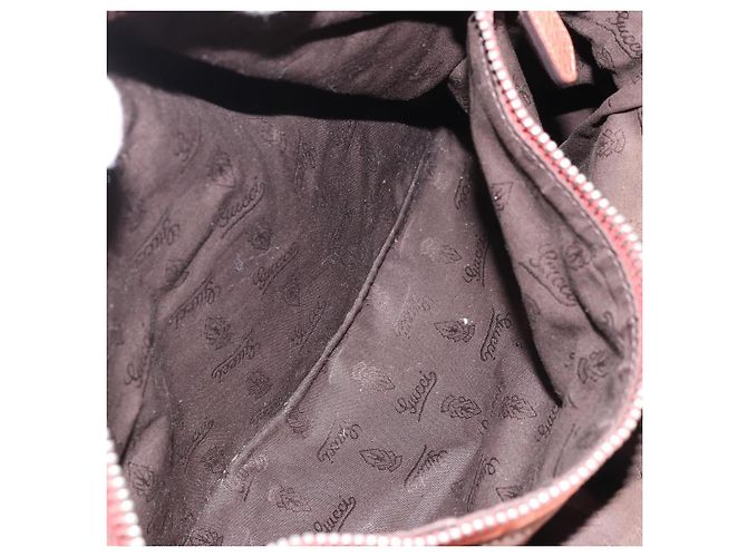 Gucci Bamboo Tote Bag Leder Rosa Silber 232947 Auth 164494 Pink - Ansicht 24