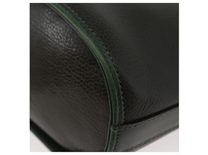 BALLY Borsa a Spalla in Pelle Verde Oro Auth YKZ1255 D'oro - vista 16