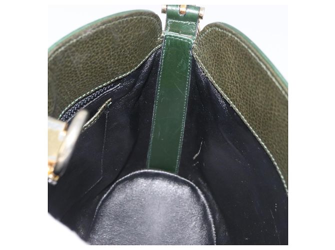 BALLY Borsa a Spalla in Pelle Verde Oro Auth YKZ1255 D'oro - vista 18