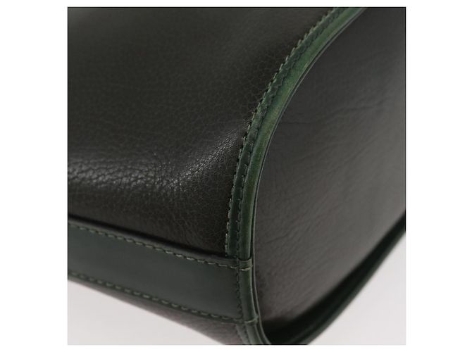 BALLY Borsa a Spalla in Pelle Verde Oro Auth YKZ1255 D'oro - vista 9