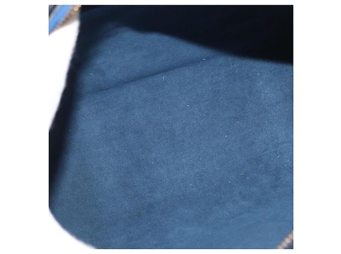 LOUIS VUITTON Epi Soufflot Handtasche Blau M52225 LV Auth yk20328A - Ansicht 11