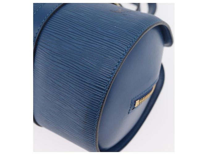 LOUIS VUITTON Epi Soufflot Handtasche Blau M52225 LV Auth yk20328A - Ansicht 14