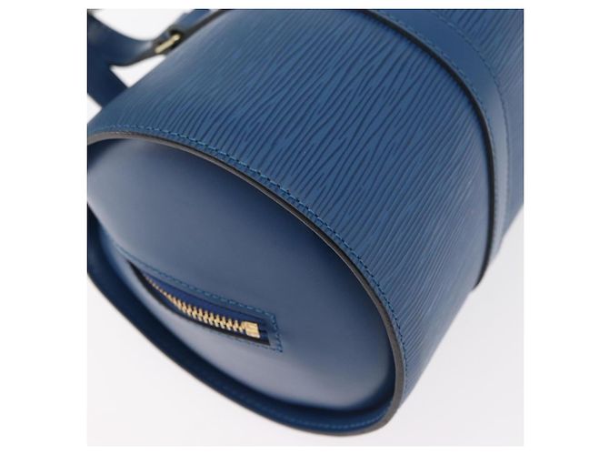 LOUIS VUITTON Epi Soufflot Handtasche Blau M52225 LV Auth yk20328A - Ansicht 15