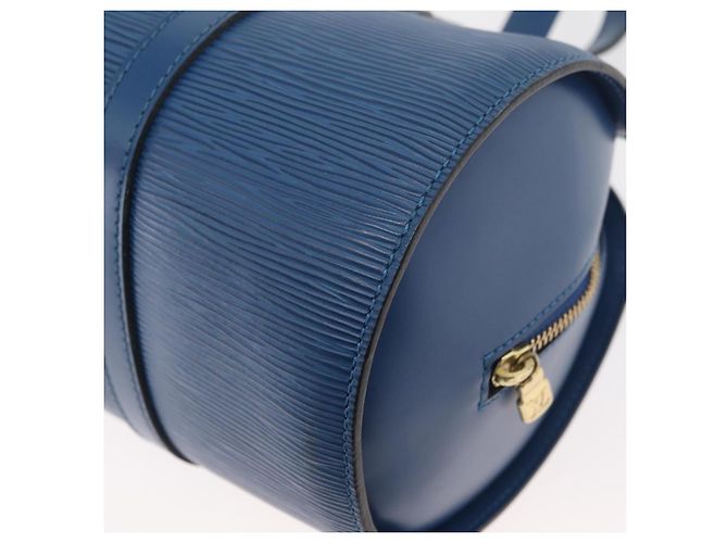 LOUIS VUITTON Epi Soufflot Handtasche Blau M52225 LV Auth yk20328A - Ansicht 16