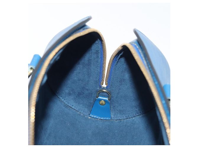 LOUIS VUITTON Epi Soufflot Handtasche Blau M52225 LV Auth yk20328A - Ansicht 19
