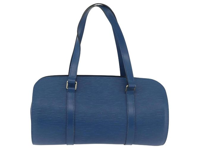 LOUIS VUITTON Epi Soufflot Handtasche Blau M52225 LV Auth yk20328A - Ansicht 2