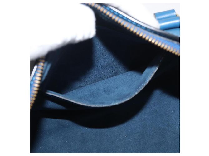 LOUIS VUITTON Epi Soufflot Handtasche Blau M52225 LV Auth yk20328A - Ansicht 20