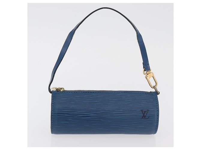 LOUIS VUITTON Epi Soufflot Handtasche Blau M52225 LV Auth yk20328A - Ansicht 21