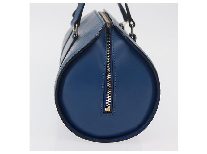 LOUIS VUITTON Epi Soufflot Handtasche Blau M52225 LV Auth yk20328A - Ansicht 3