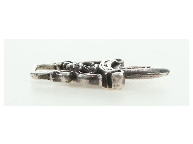 Pendente Charm Dagger Chrome Hearts in argento Ag925 Auth YKZ1427V - vista 10