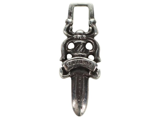 Pendente Charm Dagger Chrome Hearts in argento Ag925 Auth YKZ1427V - vista 2