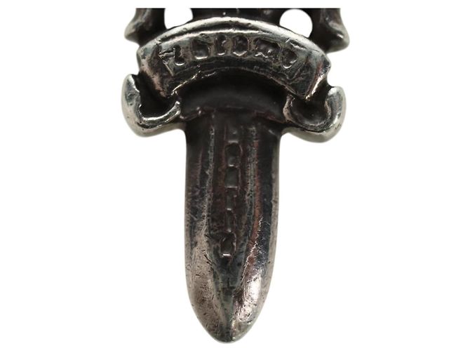 Pendente Charm Dagger Chrome Hearts in argento Ag925 Auth YKZ1427V - vista 3