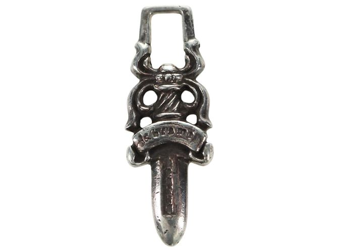 Pendente Charm Dagger Chrome Hearts in argento Ag925 Auth YKZ1427V - vista 6