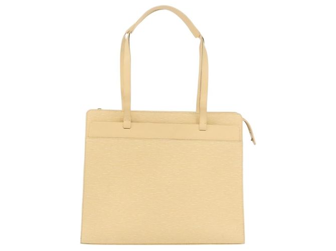 LOUIS VUITTON Borsa Tote Croisette GM Epi Vaniglia M5250A LV Auth BA12143 - vista 13