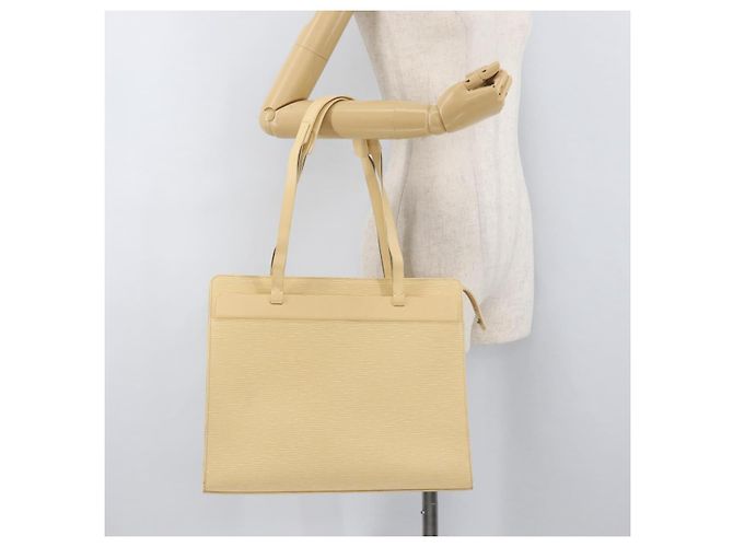 LOUIS VUITTON Borsa Tote Croisette GM Epi Vaniglia M5250A LV Auth BA12143 - vista 21
