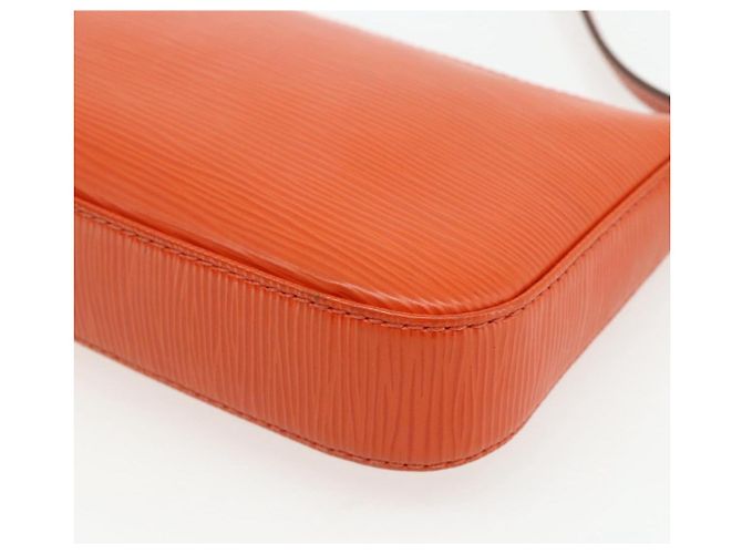 LOUIS VUITTON Pochette Accessori NM Epi Pouch Pimon LV Auth 168911A Arancione - vista 15