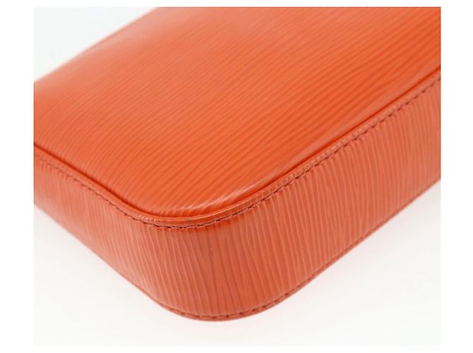 LOUIS VUITTON Pochette Accessori NM Epi Pouch Pimon LV Auth 168911A Arancione - vista 16