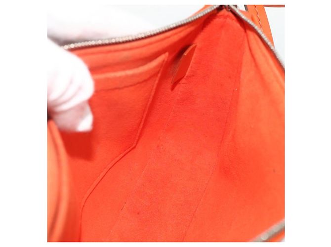 LOUIS VUITTON Pochette Accessori NM Epi Pouch Pimon LV Auth 168911A Arancione - vista 20