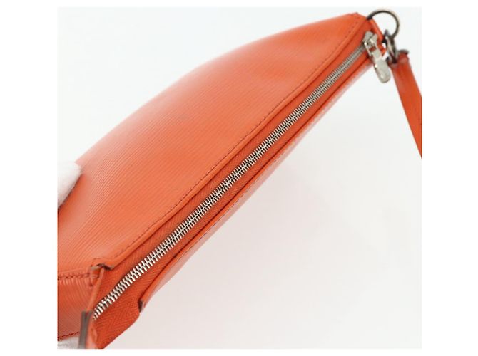 LOUIS VUITTON Pochette Accessori NM Epi Pouch Pimon LV Auth 168911A Arancione - vista 6