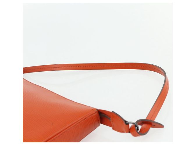 LOUIS VUITTON Pochette Accessori NM Epi Pouch Pimon LV Auth 168911A Arancione - vista 8