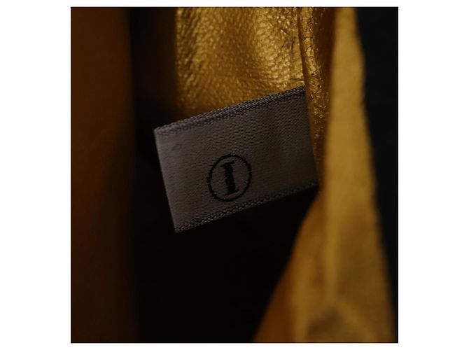 Borsa Boston in tela giallo oro Auth BA11776A di Gianni Versace D'oro - vista 12