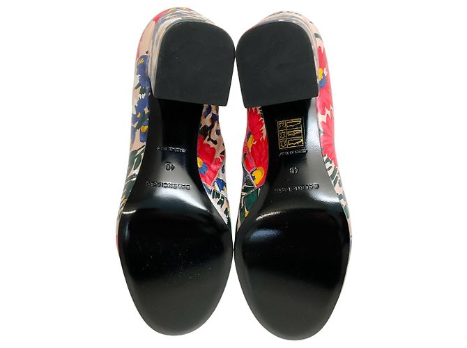 Botines de cuero con estampado floral múltiple Balenciaga Multicolor - vista 11