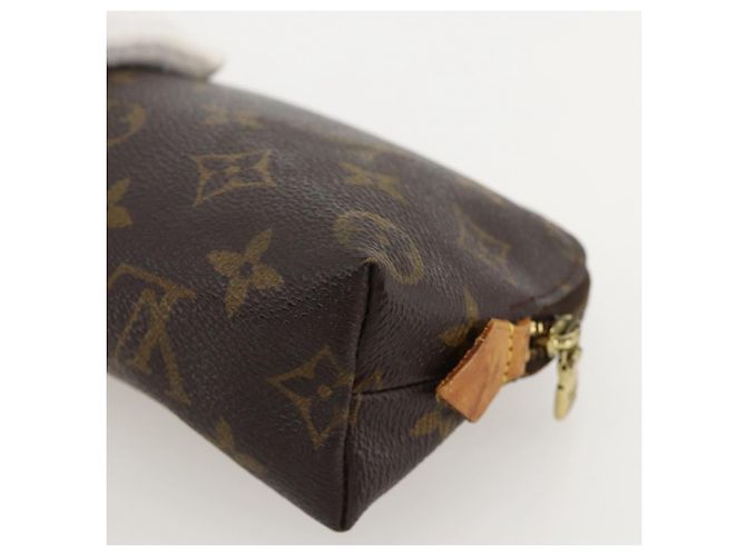 LOUIS VUITTON Pochette Cosmetica Monogram PM Pouch M43998 LV Auth 175666 Monogramma - vista 15
