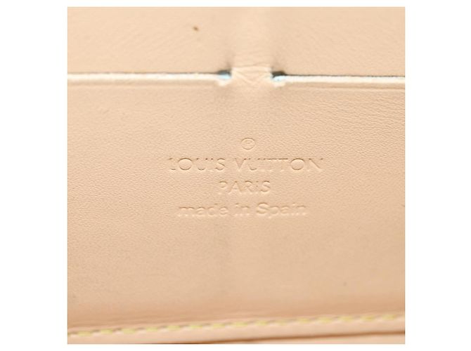 LOUIS VUITTON Monogram Multicolor Zippy Wallet Black M60243 LV Auth BA12070V - view 10
