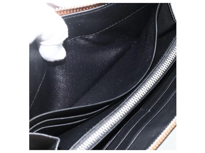 LOEWE Puzzle Zip-Up Round Wallet Leather Multicolor Silver 122N30X Auth am11095V Silvery Multiple colors - view 21