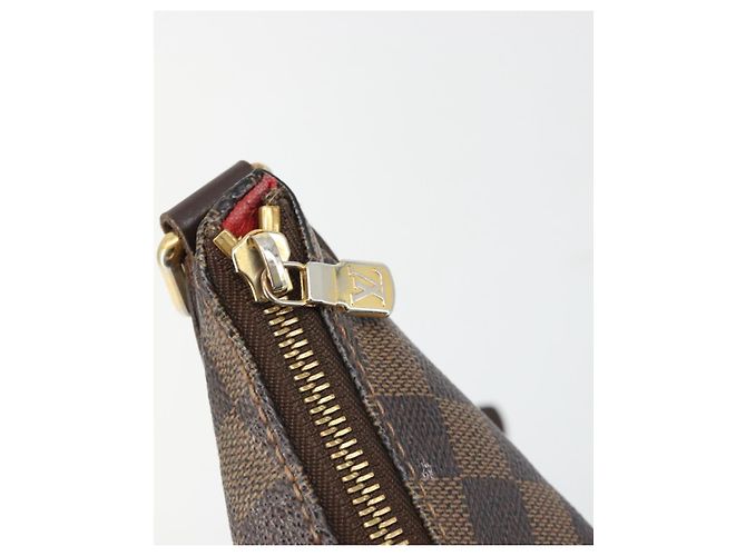 LOUIS VUITTON Borsa a Spalla Damier Ebene Bloomsbury GM N42250 LV Auth BA12087 - vista 10