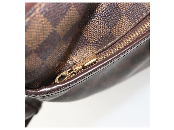LOUIS VUITTON Borsa a Spalla Damier Ebene Bloomsbury GM N42250 LV Auth BA12087 - vista 21