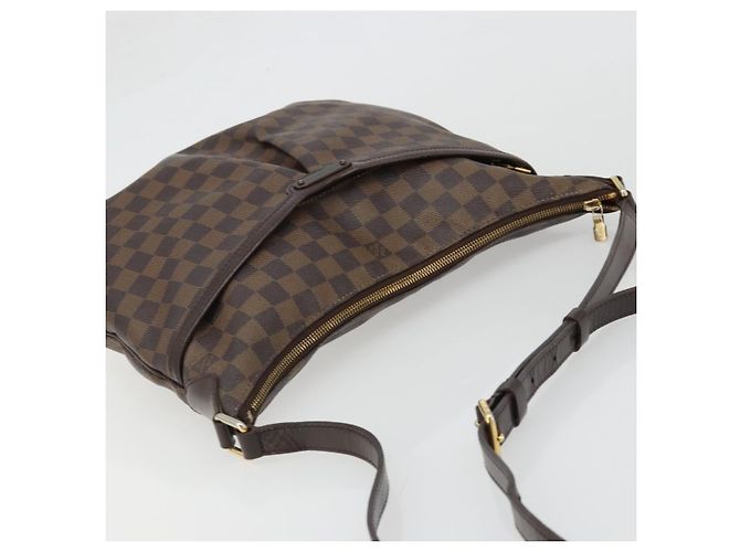 LOUIS VUITTON Borsa a Spalla Damier Ebene Bloomsbury GM N42250 LV Auth BA12087 - vista 6