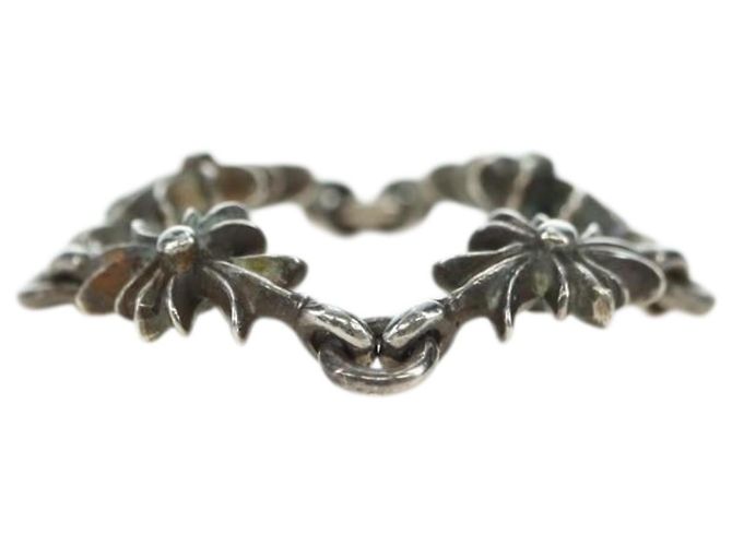 Anello Chrome Hearts Tiny ECH Plus Ag925 Argento Auth YKZ1419V - vista 2