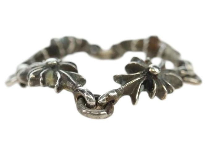 Anello Chrome Hearts Tiny ECH Plus Ag925 Argento Auth YKZ1419V - vista 3