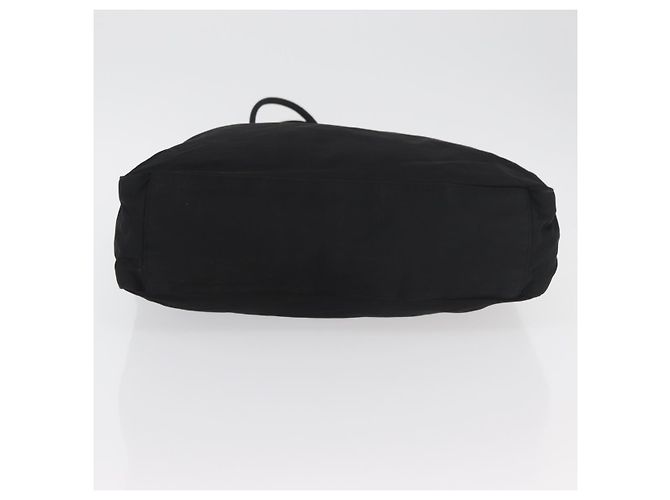 Prada Tote Bag aus schwarzem Nylon mit silberner Authentizität 176592 - Ansicht 5