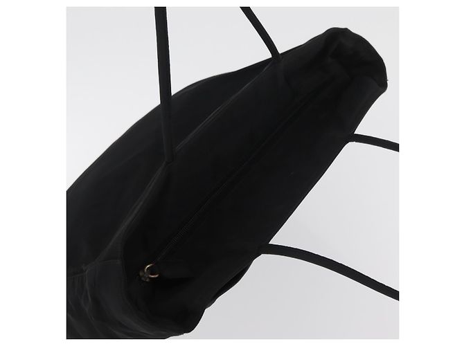 Prada Tote Bag aus schwarzem Nylon mit silberner Authentizität 176592 - Ansicht 6