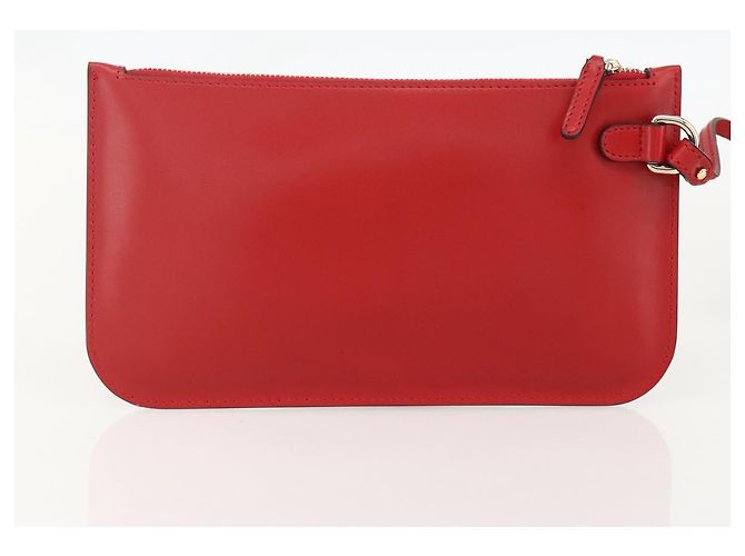 Borsa Tote Diamante GUCCI PVC Rossa Oro 247209 Auth 175652 Rosso D'oro - vista 22