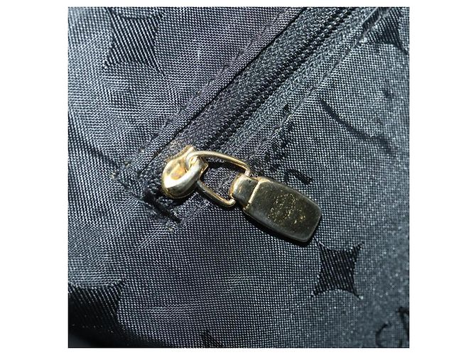 MCM Vicetos Logogram Rucksack Canvas Schwarz Gold Auth INZ047 Golden - Ansicht 26