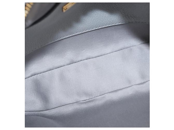 Borsa a Spalla Miu Miu in Pelliccia Grigia Oro Auth 167236M Marrone D'oro - vista 10