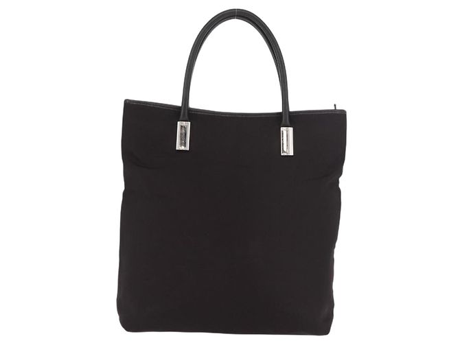 Borsa Tote GUCCI in tela marrone argento 002 2123 0458 Auth 175706 - vista 13