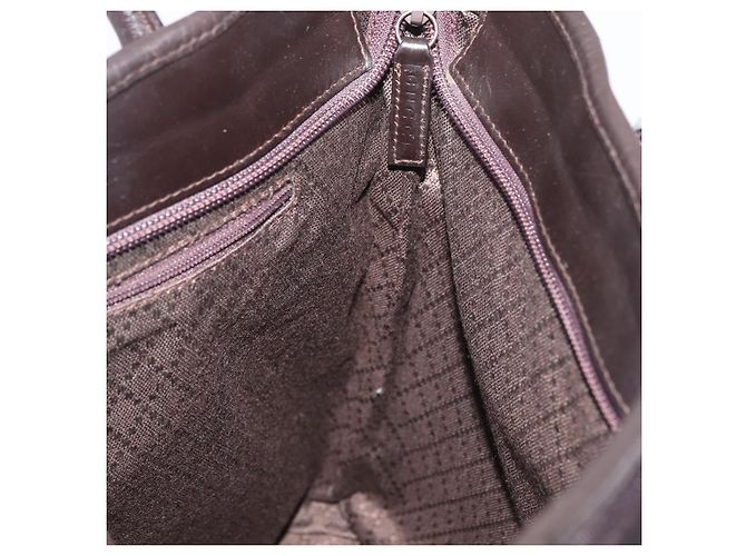 Borsa Tote GUCCI in tela marrone argento 002 2123 0458 Auth 175706 - vista 18