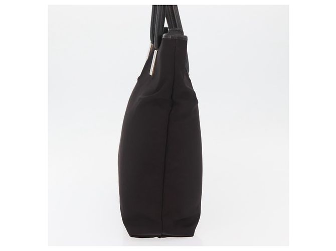Borsa Tote GUCCI in tela marrone argento 002 2123 0458 Auth 175706 - vista 3