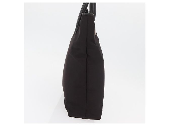 Borsa Tote GUCCI in tela marrone argento 002 2123 0458 Auth 175706 - vista 4