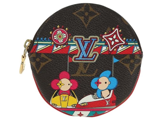 LOUIS VUITTON Monogram Porta Monete Rotondo Vivienne M69749 Auth YKZ1503M Monogramma - vista 13