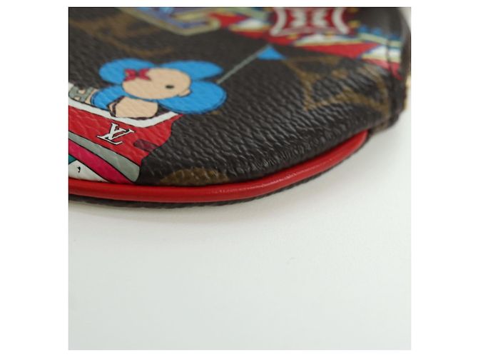 LOUIS VUITTON Monogram Porta Monete Rotondo Vivienne M69749 Auth YKZ1503M Monogramma - vista 14