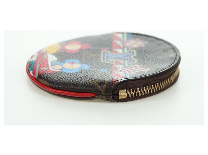 LOUIS VUITTON Monogram Porta Monete Rotondo Vivienne M69749 Auth YKZ1503M Monogramma - vista 4